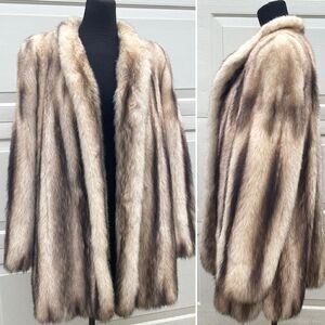 Neiman Marcus Sorbara Fitch Fur Coat